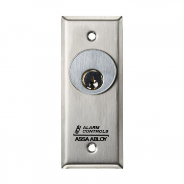 MCK-1 Mortise Cylinder Keyswitch, Narrow